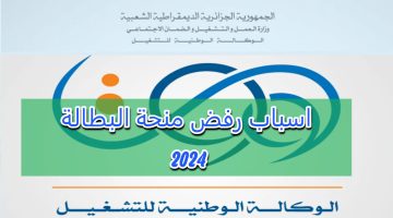 الوكالة الوطنية للتشغيل توضح اسباب رفض منحة البطالة في الجزائر 2024 ومن المستفيدين منها  تريند